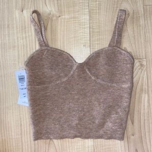 Aritzia Heather Tannin Top